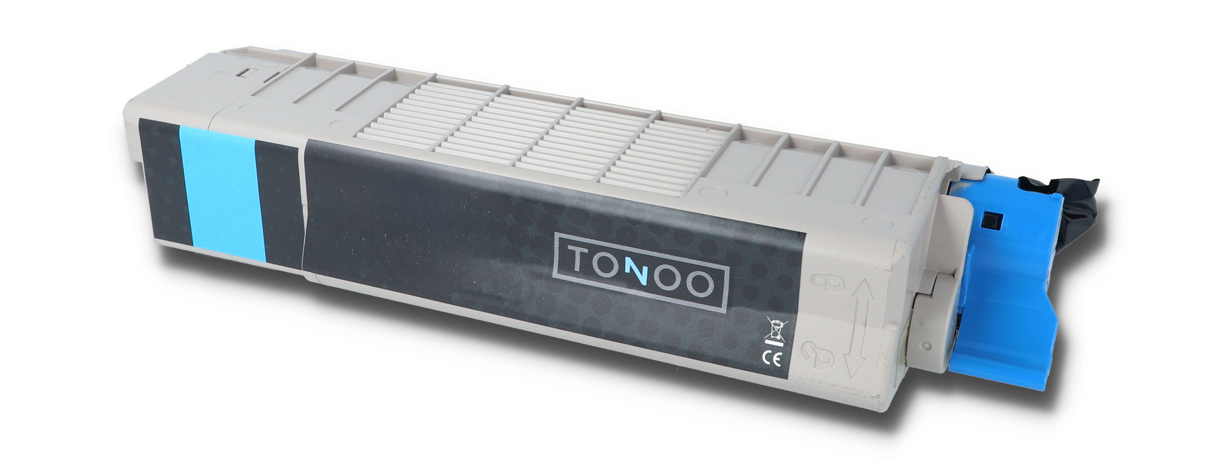 Tonoo® Toner ersetzt OKI 44318619 Cyan
