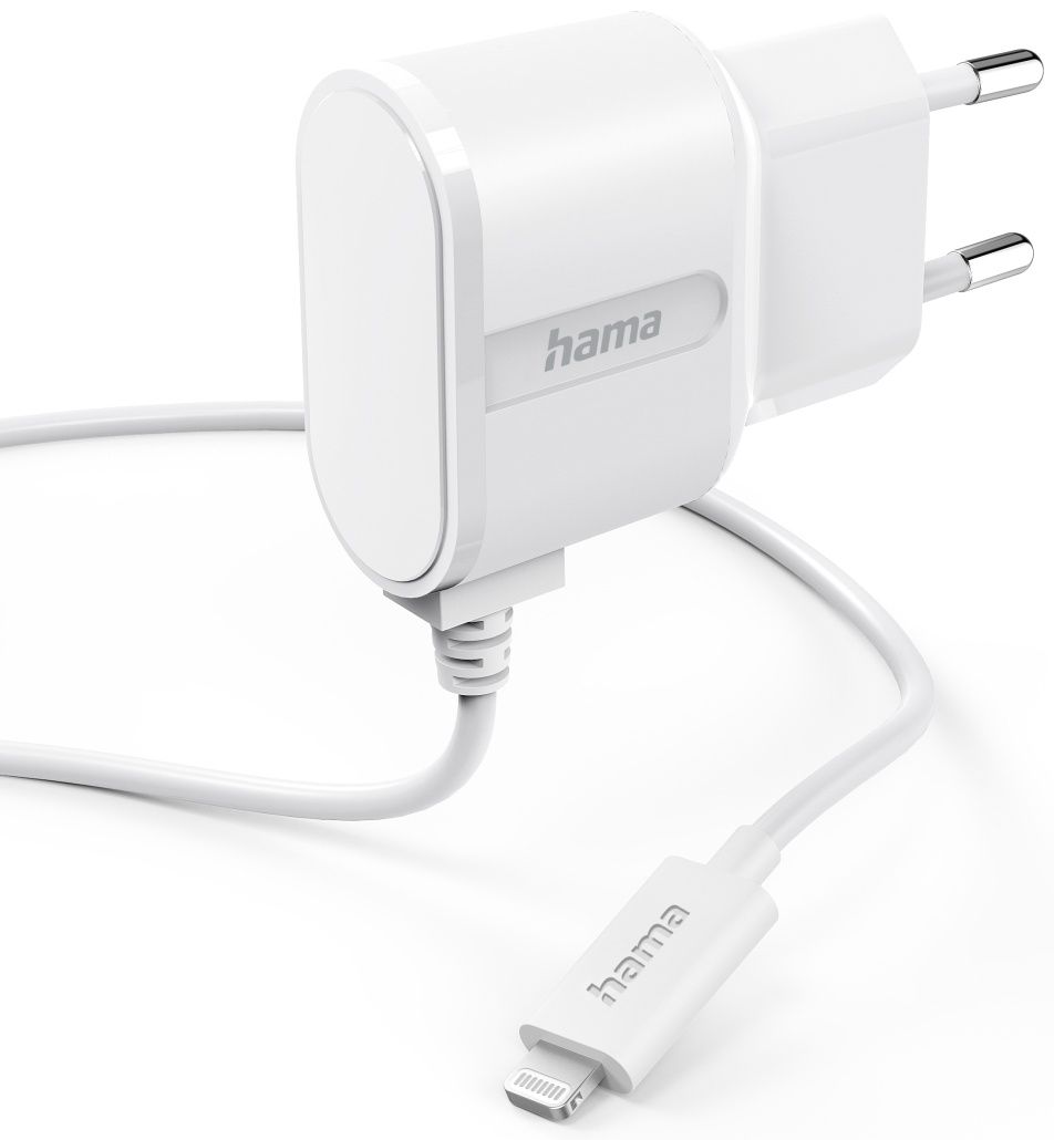 Hama Ladekabel mit Adapter 5 W 1,0 m Kabel Weiß