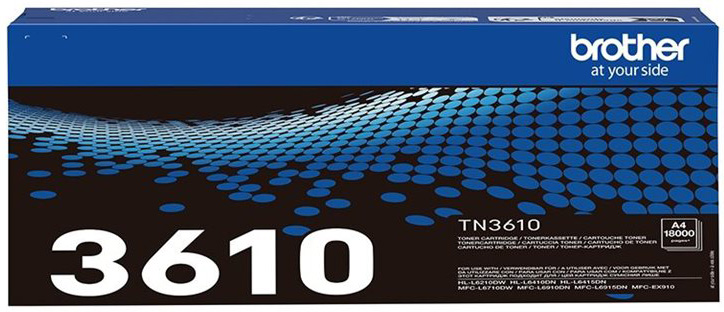 Original Brother TN3610 Toner Schwarz