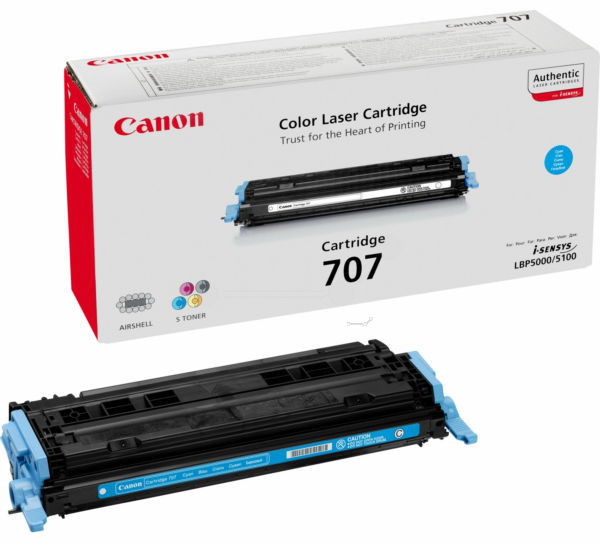 Original Canon 9423A004 | 707 Toner Cyan