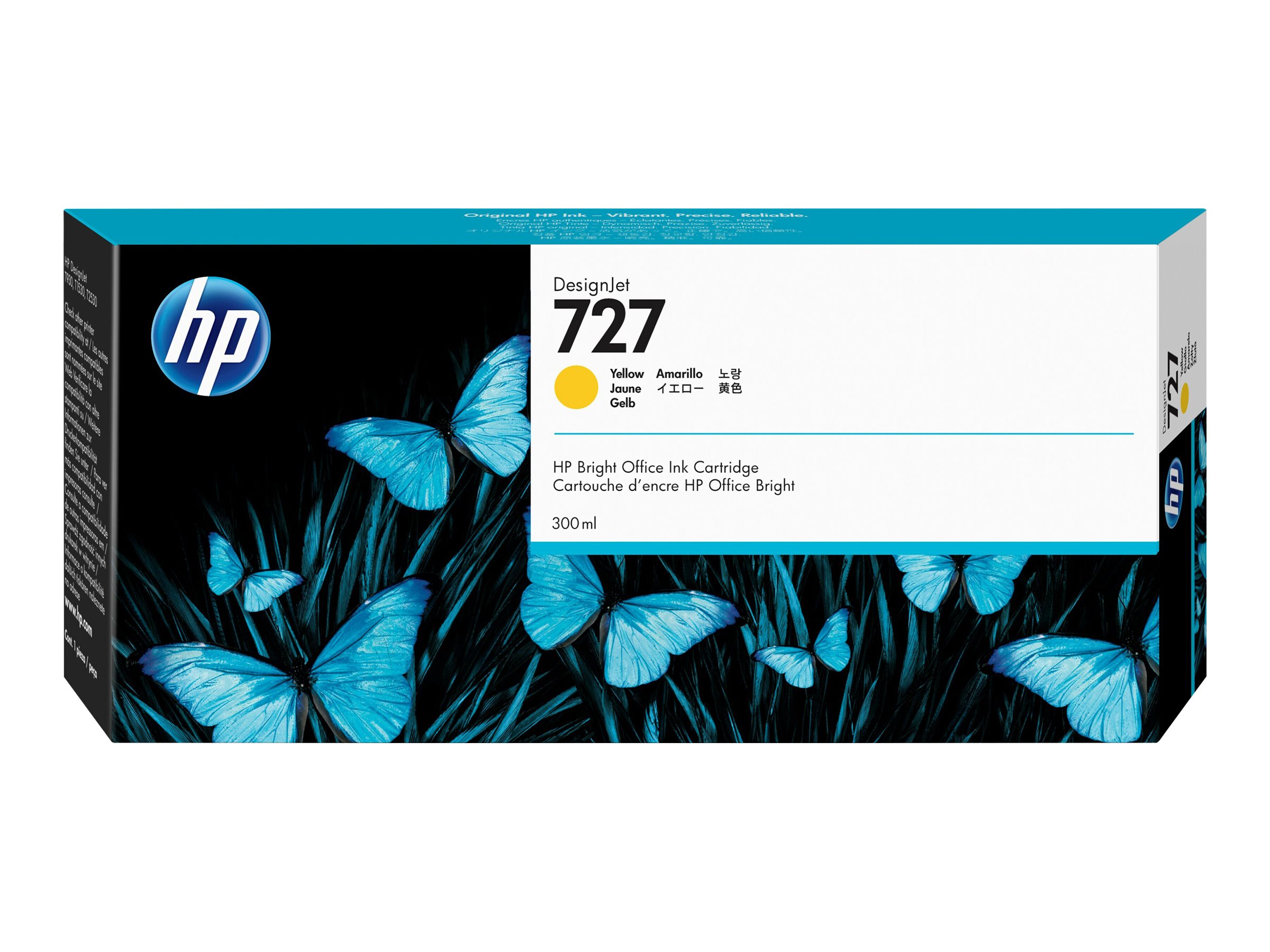 Original HP 727 | F9J78A Tinte Gelb XL ( 2025 )