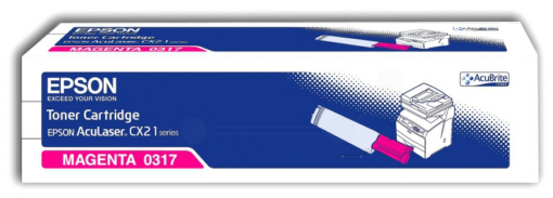 Original Epson C13S050317 Toner Magenta