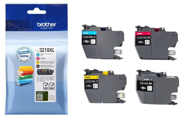 Original Brother LC3219XLVALDR Tinte BK/C/M/Y Spar Set XL