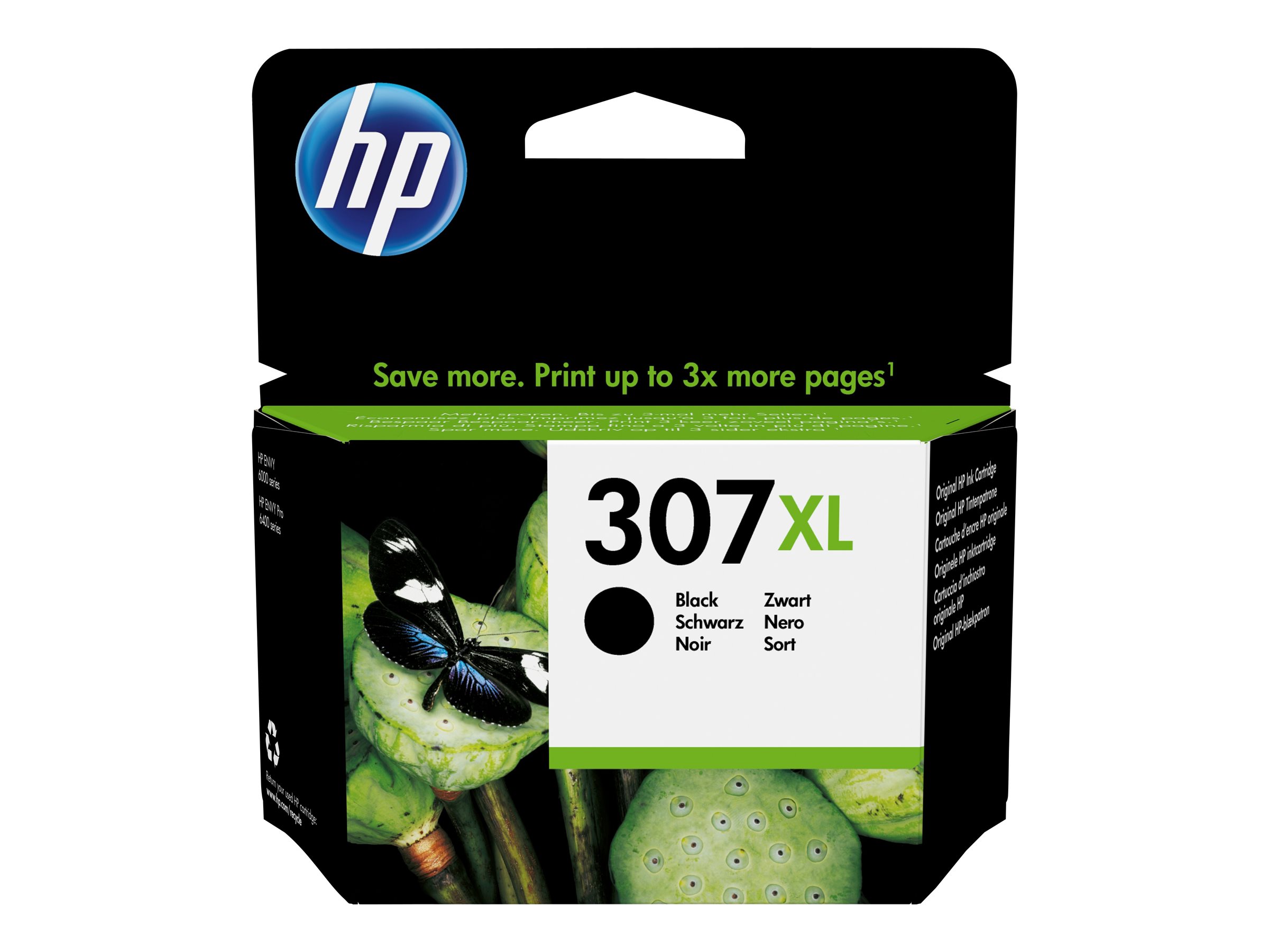 Original HP 307XL | 3YM64AE Tinte Schwarz ( 2024 )
