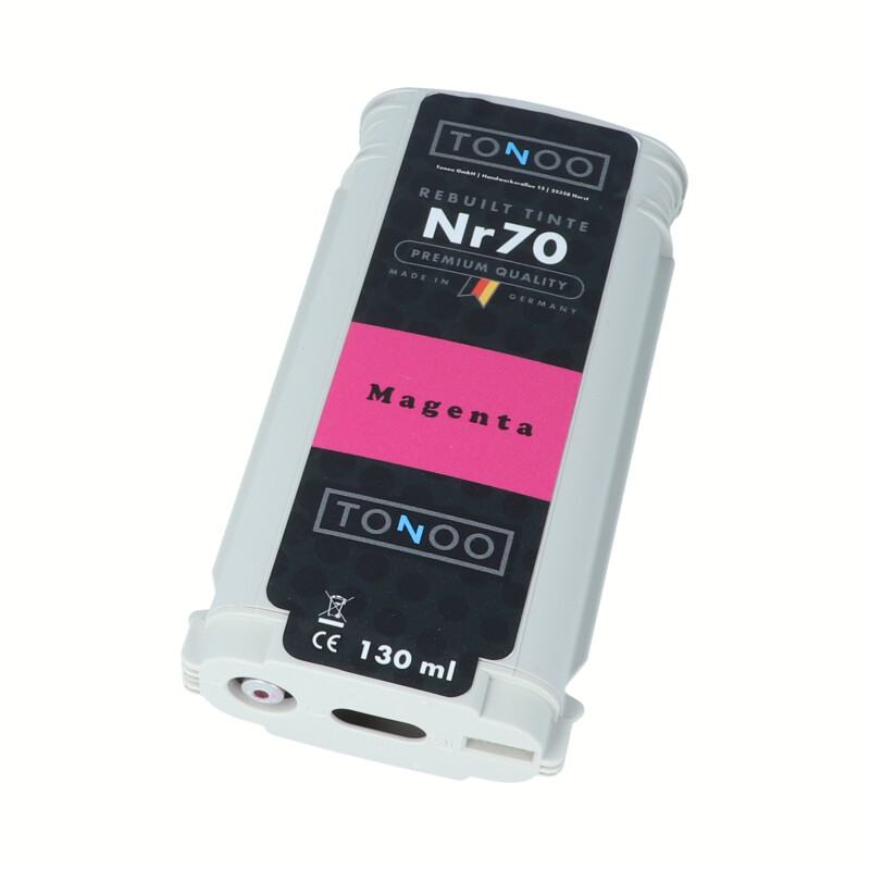 Tonoo® Tinte ersetzt HP 70 | C9453A Magenta