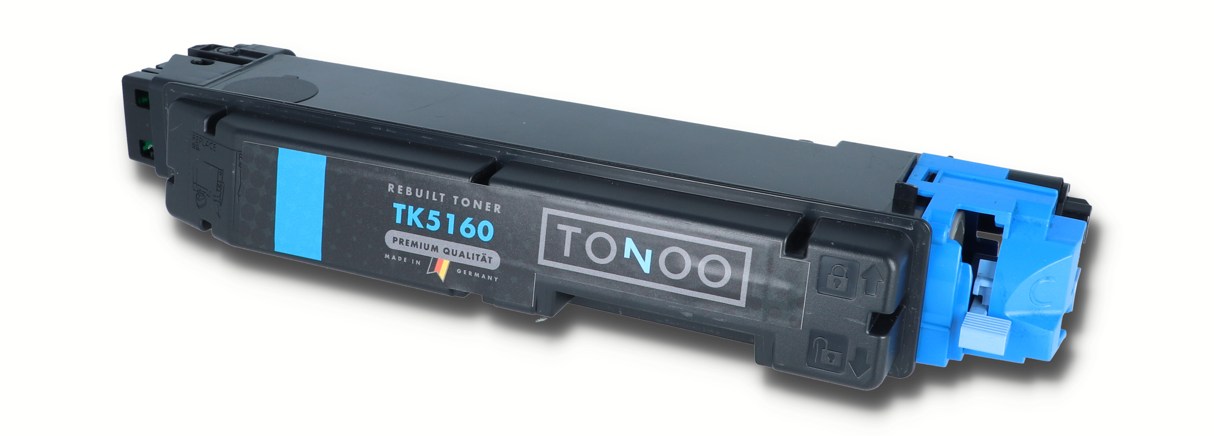 Tonoo® Toner ersetzt Kyocera TK5160C Cyan