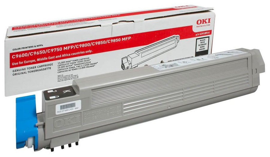 Original OKI 42918916 Toner Schwarz