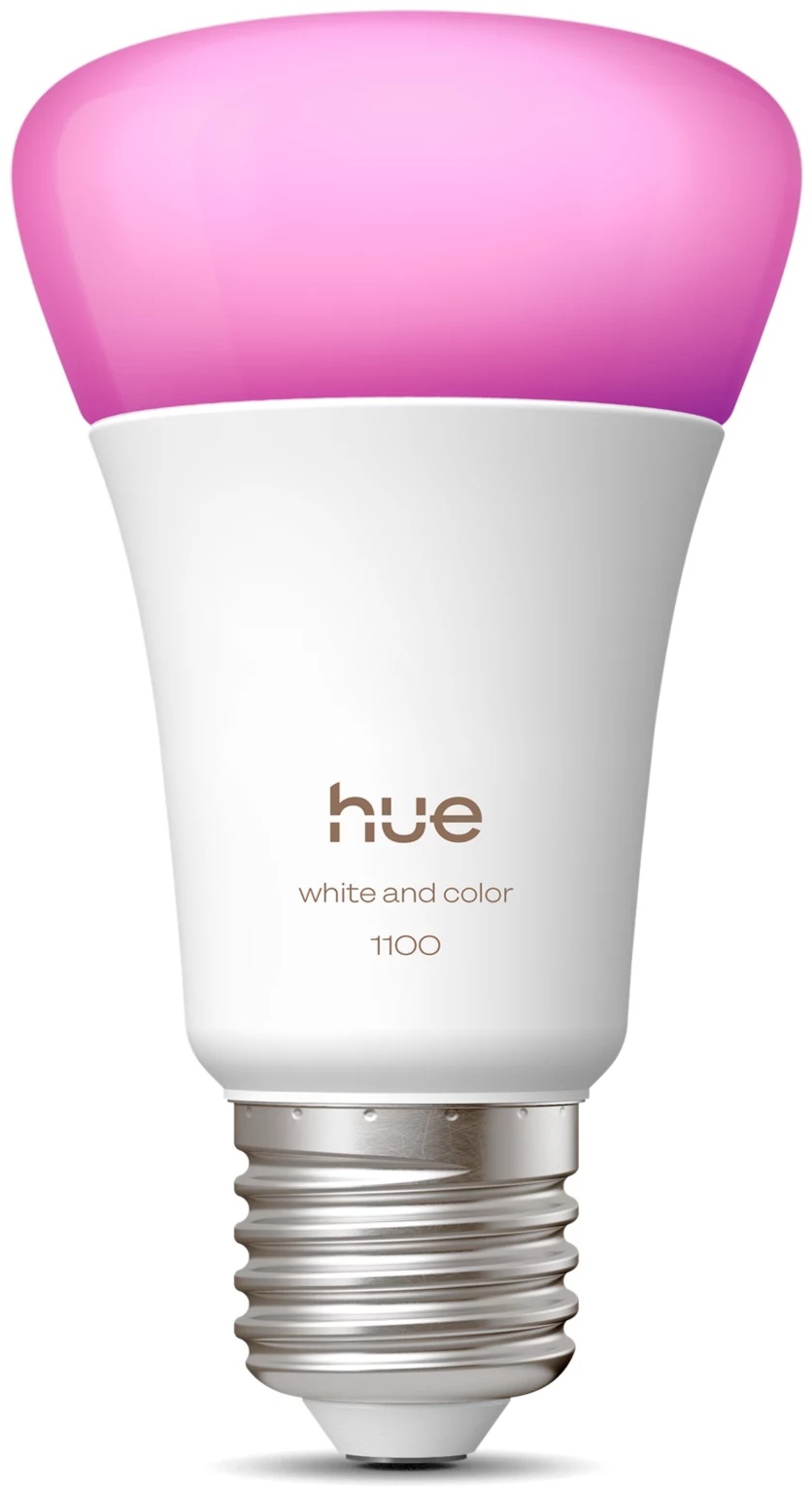 Philips Hue A60 Glühbirne | E27 | Farbig | Weiß