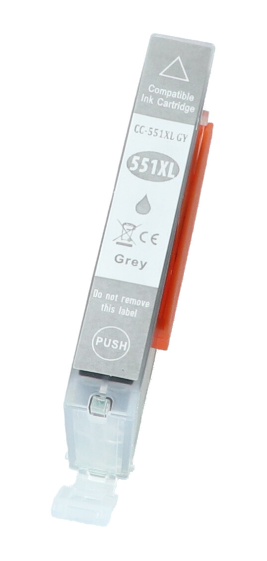 Tonoo® Tinte ersetzt Canon 6447B001 | CLI551GY XL Grau XL