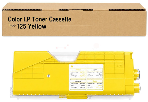 Original Ricoh Type 125 | 400841 Toner Gelb