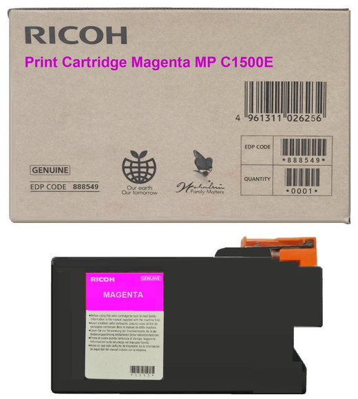 Original Ricoh Type MPC1500E | 888549 Gel Magenta