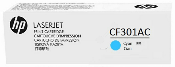 Original HP CF301A | CF301AC | 827A Toner Cyan