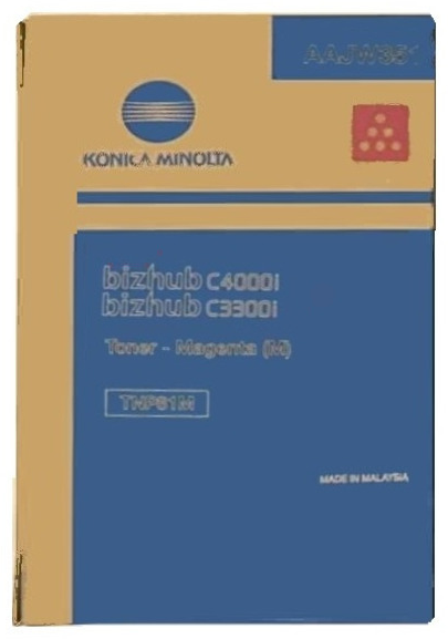 Original Konica Minolta TNP81M | AAJW351 Toner Magenta