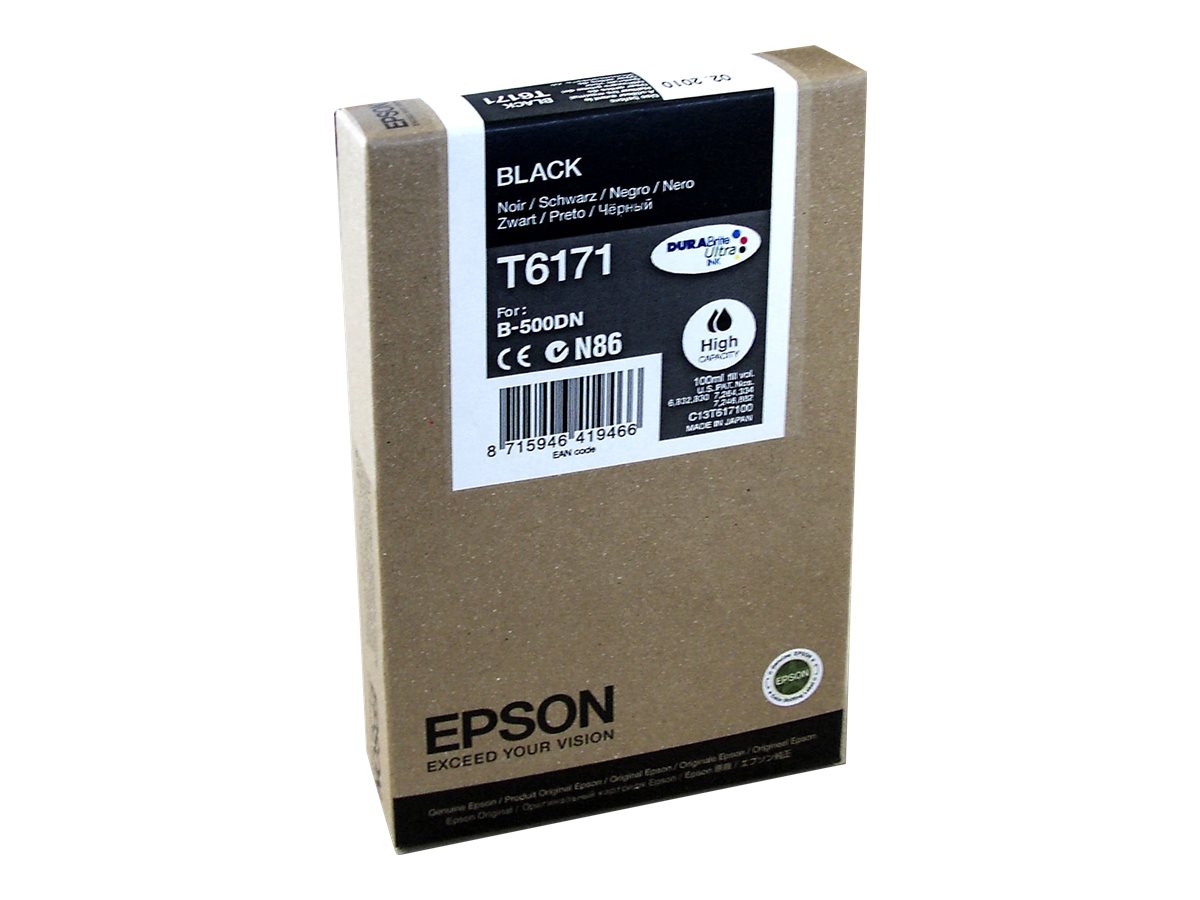 Original Epson T6171 | C13T617100 Tintenpatrone Schwarz ( 2024 )