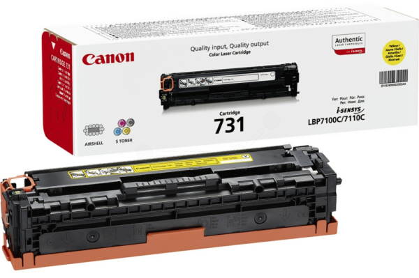 Original Canon 731 | 6269B002 Toner Gelb
