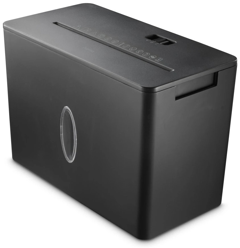 Hama Safe X40-B Aktenvernichter | P-4 Partikelschnitt | 4 Blatt | 7 l | Schwarz