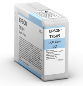 Original Epson C13T850500 | T8505 Tinte hell Cyan