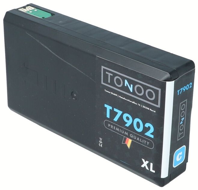 Tonoo® Tinte ersetzt Epson 79XL | T7902XL | C13T79024010 Cyan XL