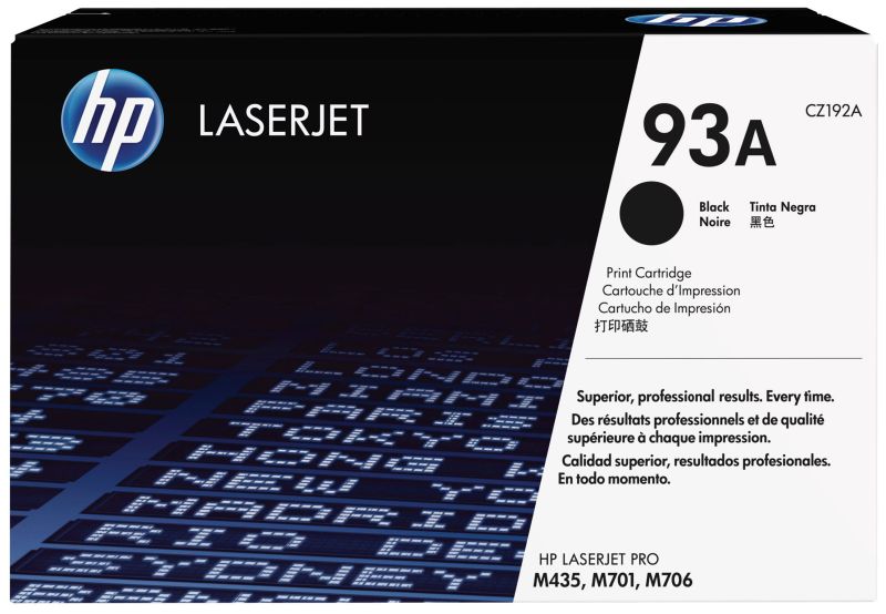 Original HP CZ192A | 93A Toner Schwarz