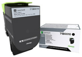 Original Lexmark 71B0010 Toner Schwarz