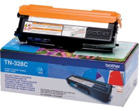 Original Brother TN328C Toner Cyan XXL