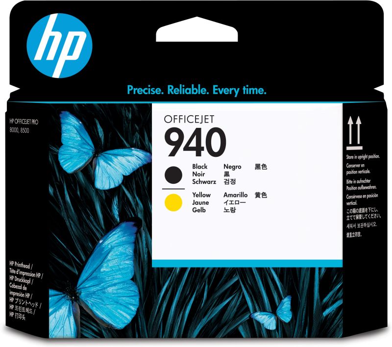 Original HP 940 | C4900A Druckkopf Schwarz & Gelb ( 2022 )