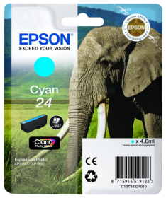 Original Epson 24 | C13T24224012 Tinte Cyan