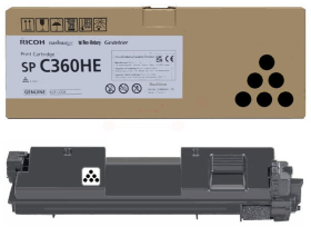 Original Ricoh Type SPC360HE | 408184 Toner Schwarz XL