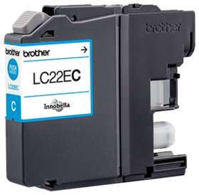 Original Brother LC22EC Tinte Cyan
