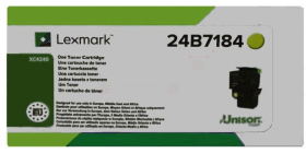 Original Lexmark 24B7184 Toner Gelb