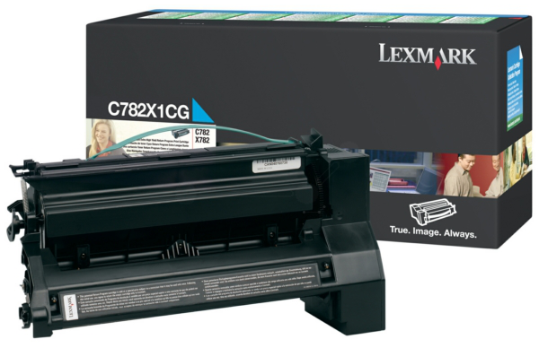 Original Lexmark  | C782X1CG Toner Cyan xl