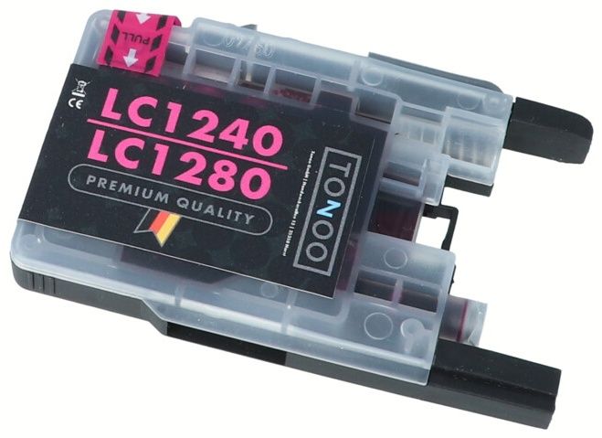Tonoo® Tinte ersetzt Brother LC1240M Magenta