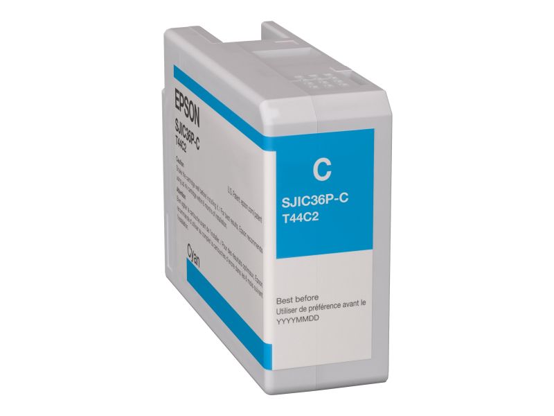 Original Epson SJIC36P(C) | C13T44C240 Tinte Cyan