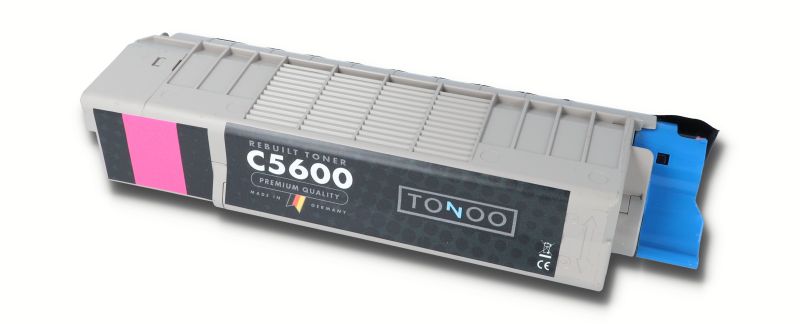 Tonoo® Toner ersetzt OKI 43381906 Magenta
