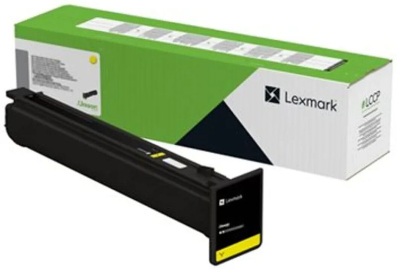 Original Lexmark 24B7608 Toner Gelb