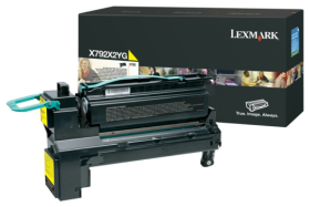 Original Lexmark X792X2YG Toner Gelb
