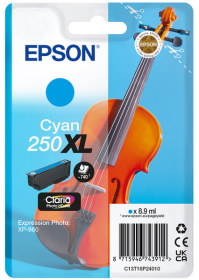 Original Epson 250XL | C13T16P24010 Tintenpatrone Cyan XL