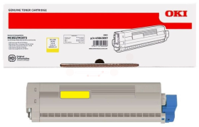 Original OKI 45862837 Toner Gelb