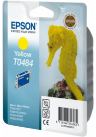 Original Epson T0484 | C13T04844010 Tintenpatrone Gelb ( 2024 )