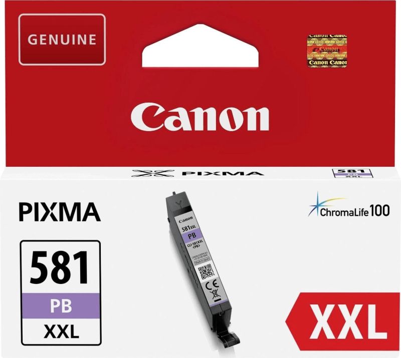 Original Canon 1999C001 | CLI581 XXL PB Tinte Foto Blau XXL