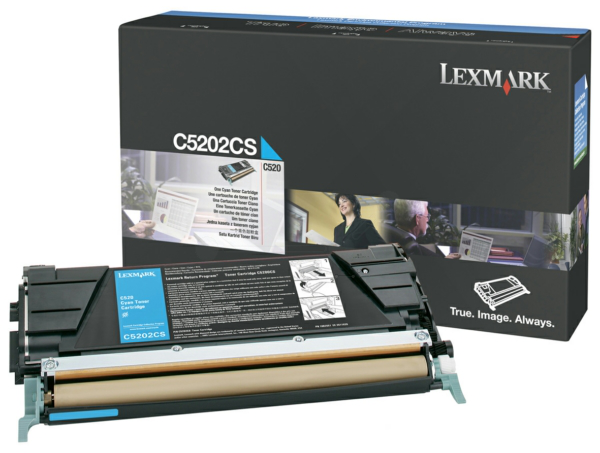 Original Lexmark C5202CS Toner Cyan