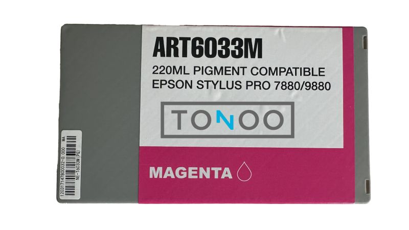 Tonoo® Tinte ersetzt Epson T6033 | C13T603300 | Vivid Magenta