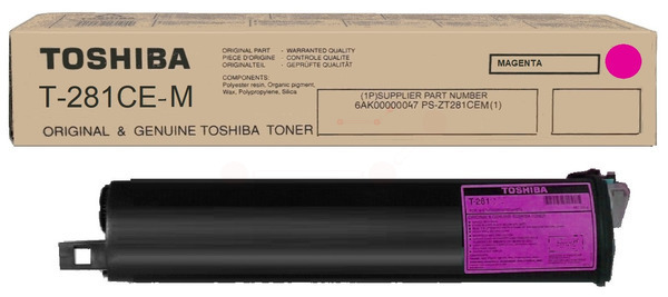 Original Toshiba T-281CE-M | 6AK00000047 Toner Magenta