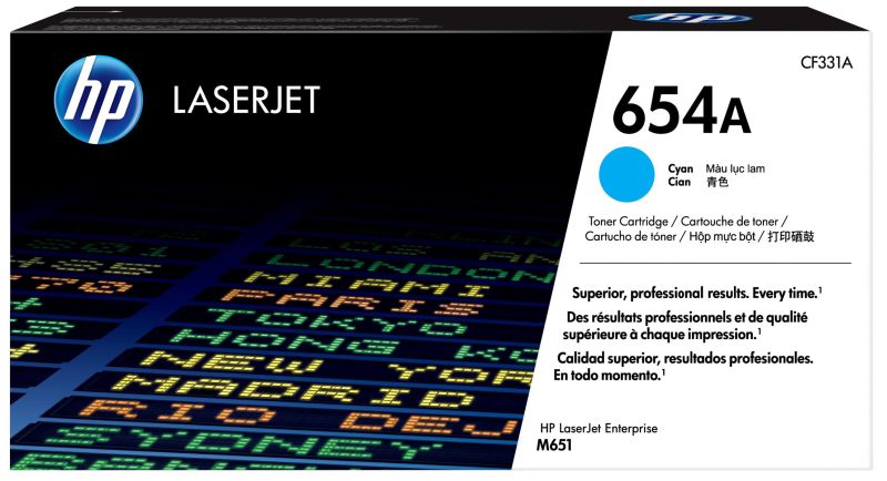 Original HP CF331A | 654A Toner Cyan