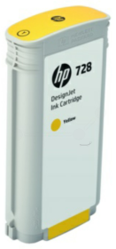 Original HP 728 | F9J65A Tinte Gelb