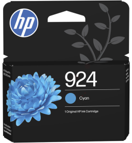 Original HP 924 | 4K0U3NE Tinte Cyan