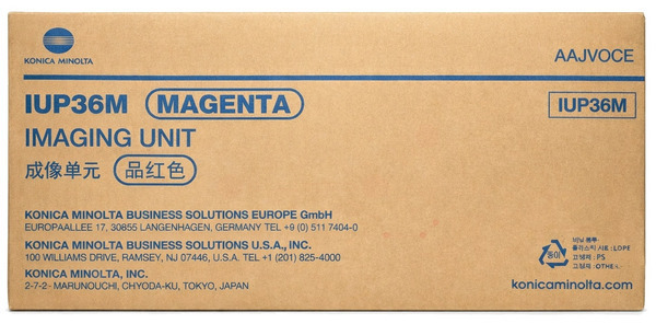 Original Konica Minolta IUP36M | AAJV0CE Bildtrommel Magenta