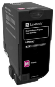 Original Lexmark 74C0H30 Toner Magenta