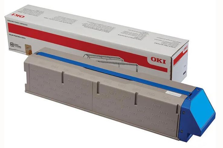 Original OKI 45536507 Toner Cyan XL