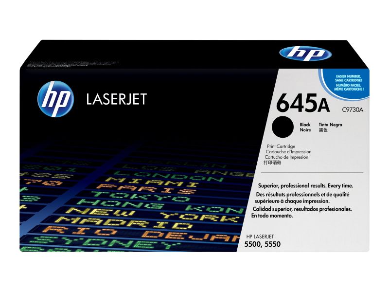 Original HP C9730A | 645A Toner Schwarz